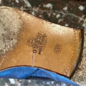 Vintage Gucci loafers. Brown suede and leather. UK size 9.5/ US size 10. Gucci horsebit tomford era brown suede slip on, loafers sz  main image 3